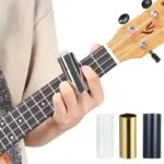 Slider finger per Chitarra Trasparente in Plastica Dito 60mm Corda