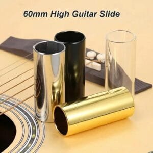 Slider finger per Chitarra Trasparente in Plastica Dito 60mm Corda