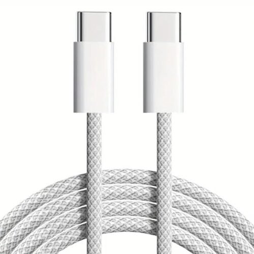 Cavo da 60W da Type-C a Type-C da 3 Metri Ricarica Grigio