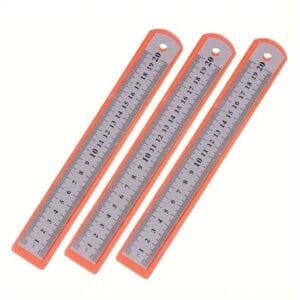 Righello 30cm Doppio Lato Acciaio Inossidabile Scala Metrica