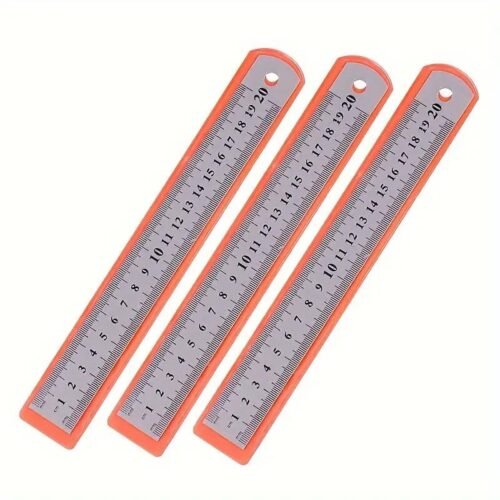 Righello 30cm Doppio Lato Acciaio Inossidabile Scala Metrica