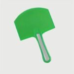 Spatola per Stucco in Plastica Curvo Verde Raschietto