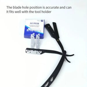 20 pz Lame sfuse da Rasoio in Acciaio Inossidabile Lame Singole Rasoio da Uomo