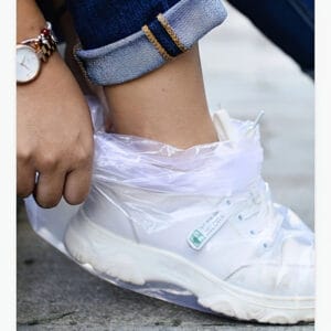 Paio Copriscarpe Trasparenti Impermeabili Antipioggia