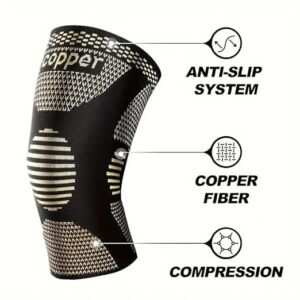 Fascia paio di ginocchiere 3D protettivo sportivo ginocchia sport antiscivolo