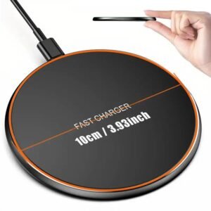Caricabatterie Wireless a Disco da 15W per iPhone per samsung fast charger