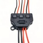 Terminale Di Connessione Spinta Connettore Cavi Rapido Illuminazione LED 3 porte