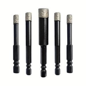 Punta per Trapano a Tazza 6mm Diamantata Vetro Marmo Ceramica