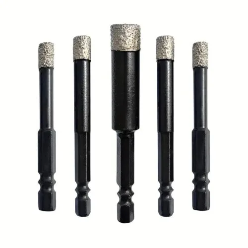 Punta per Trapano a Tazza 6mm Diamantata Vetro Marmo Ceramica