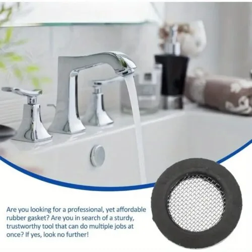 10pz Guarnizioni Filtranti Rubinetto con Rete Acciaio Inox