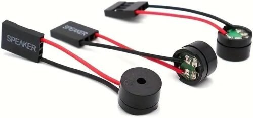 2pz Allarme Buzzer Passivo 12085 con Spina Speaker