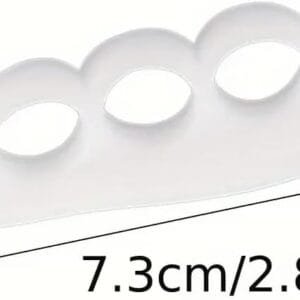 separatori per dita dei piedi in silicone Soft-Gel flessibile estensore lavabile
