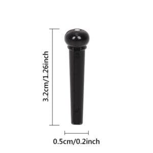 6pz Stringa Ponticello Chitarra Acustica e Classica Plastica