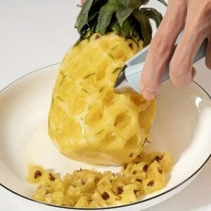 Sgusciatore e Affettatrice Ananas Acciaio Inossidabile Punta Affilata Cucina