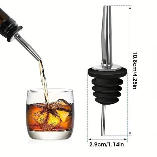 SET 3 METAL POUR TAPPI VERSATORI BARMAN BARTENDER BAR COCKTAIL PROFESSIONALI