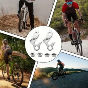 Estensore Attacco Posteriore Alluminio Adattatore Bicicletta
