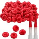 Tappo di Risparmio Sigillante Rosso Tubo di Caulking Aperto