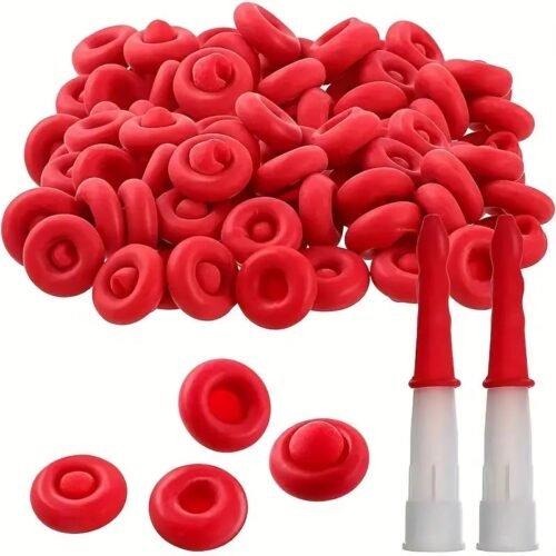 Tappo di Risparmio Sigillante Rosso Tubo di Caulking Aperto