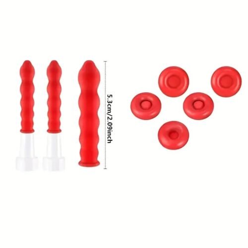 Tappo di Risparmio Sigillante Rosso Tubo di Caulking Aperto