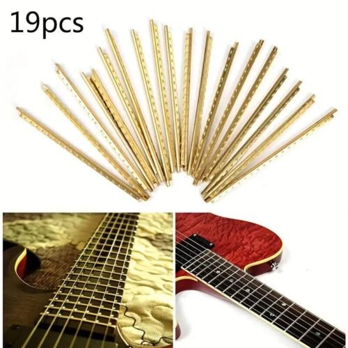 Set di Corde in Ottone per Chitarre Acustiche e Bassi 19pz Larghezza 2.2mm