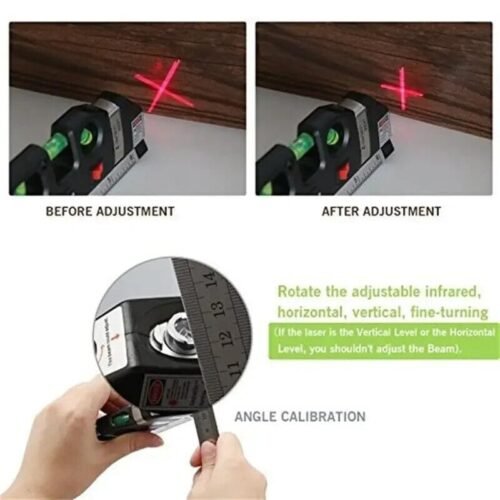 livella laser multiuso misurazioni precise lavoro tripla posizione Righelli