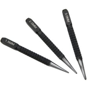 Set Punte Centralii in Acciaio 1.5-2-3mm Resistente