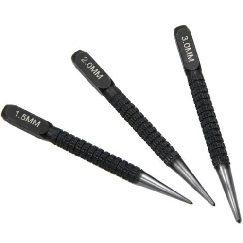 Set Punte Centralii in Acciaio 1.5-2-3mm Resistente