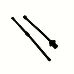 Tubi in Gomma per Carburante e Olio Motoseghe Attrezzi da Giardino tagliaerba