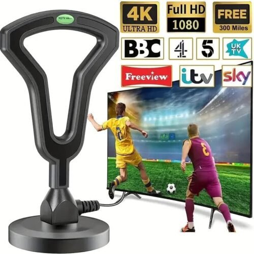 Antenna TV digitale 4K UHD 1080p USB di tutti i canali locali con Smart