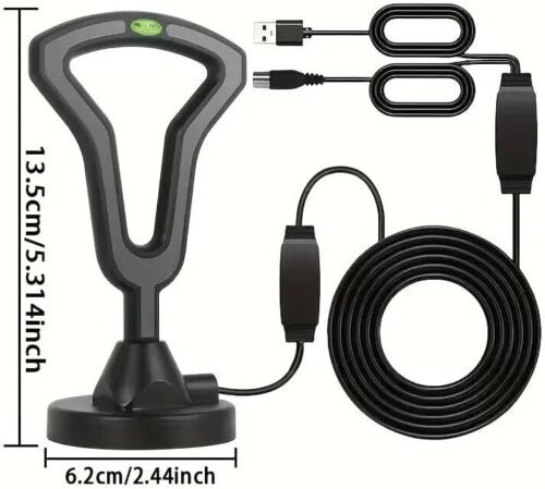 Antenna TV digitale 4K UHD 1080p USB di tutti i canali locali con Smart