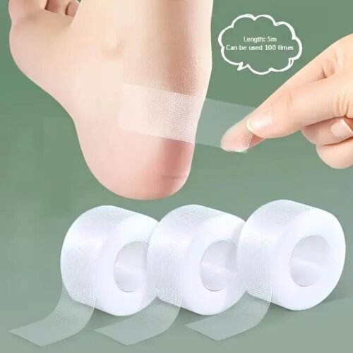 nastro trasparente in silicone protezione invisibile per dita piedi 5 metri