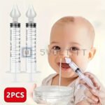 2pz Pulitore Nasale Portatile per Bambini Lavaggio Delicato