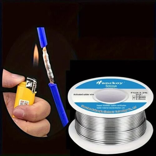 FILO PER SALDATURA DA 0.8MM PER SALDATURA ELETTRICA E FAI DA TE 20GR