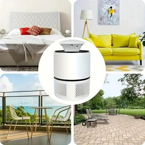 Lampada Antizanzare da Interno con Aspirazione Sistema Silenzioso e automatico