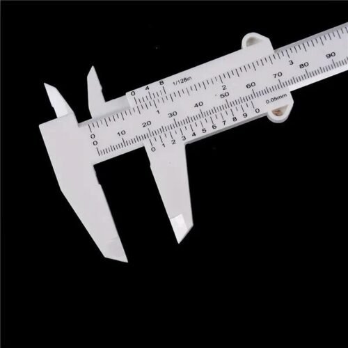 Calibro manuale misura precisa scala in mm lunghezza 15cm Strumento Di Misura