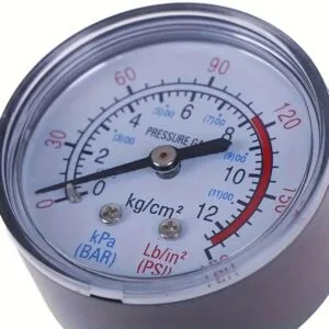 Compressore d’Aria Pneumatico 0-12 Bar Manometro 180PSI