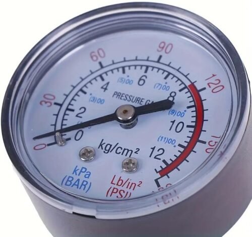 Compressore d’Aria Pneumatico 0-12 Bar Manometro 180PSI
