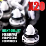 20 Pezzi Clip Fissaggio Interno Portiera Auto 9345ZN