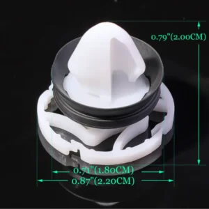 20 Pezzi Clip Fissaggio Interno Portiera Auto 9345ZN