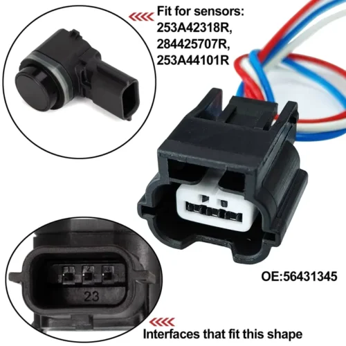 Connettore Spina Sensore Parcheggio 56431345 per Qashqai J11