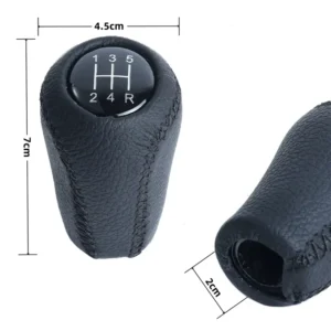 Pomello Leva Cambio Full Black per Mazda 3 BK BL 2006-2012