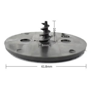 2pz Clip Fissaggio Tappetino 9171368 106480 per BMW Mini