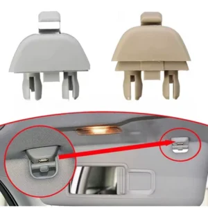 1pz Clip Visiera Parasole Grigia per A6 C6 Passat Polo Up