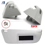 2pz Clip Fissaggio Parasole Visiera per Opel Astra F Corsa