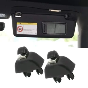 Clip Gancio Nero Parasole Visiera per A6 C6 Passat Skoda