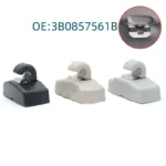 1pz Clip Visiera Parasole Grigia Bora Golf 4 A4 Passat Polo