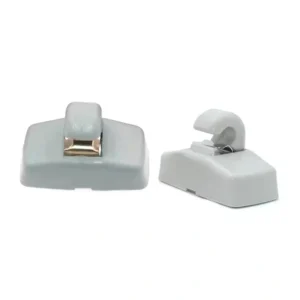 1pz Clip Visiera Parasole Grigia Bora Golf 4 A4 Passat Polo