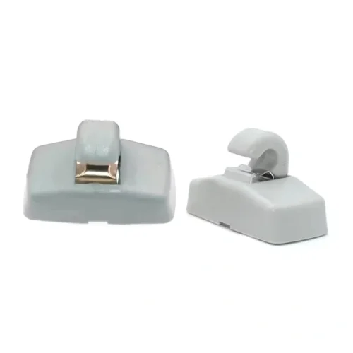 1pz Clip Visiera Parasole Grigia Bora Golf 4 A4 Passat Polo