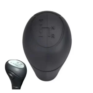 Cover Silicone Nera Pomello Cambio per Smart Fortwo 450 451 452 1998-2014