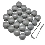24Pzi Dadi Tappi di Copertura 25mm Ruota per Audi A1 A2 A3 A4 A5 A6 A7 A8